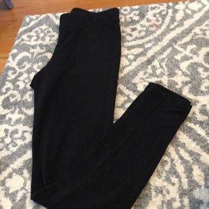 Express black leggings